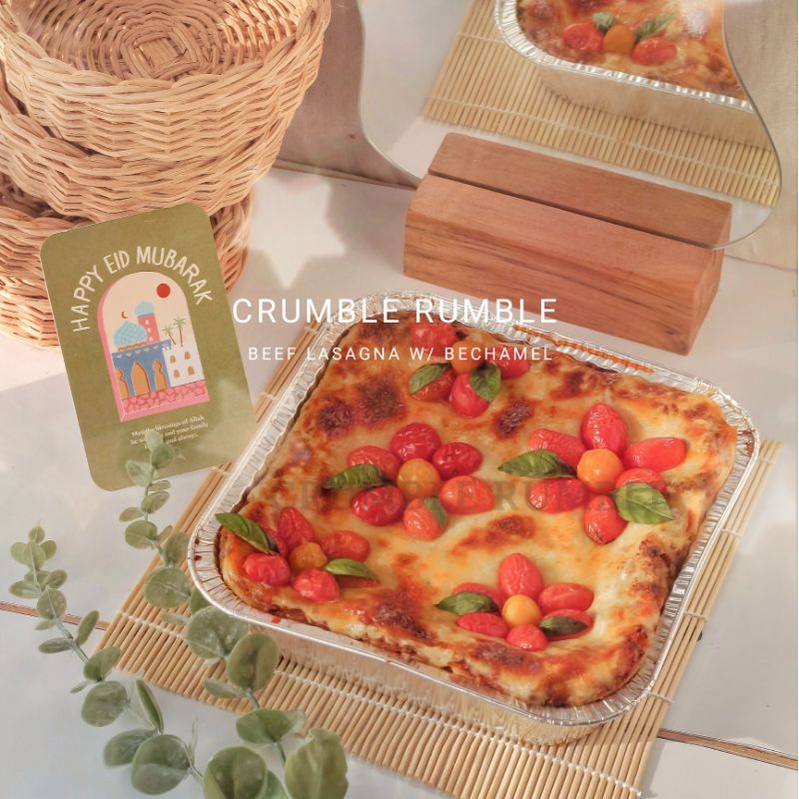 

BEEF LASAGNA w/ Bechamel Sauce - Hampers birthday ultah natal christmas EID lebaran CNY - BIRTHDAY