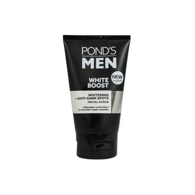 ❤ BEAUTY ❤ PONDS Men White Boost Facial Scrub 100Ml | 50Ml / PONDS men white boost