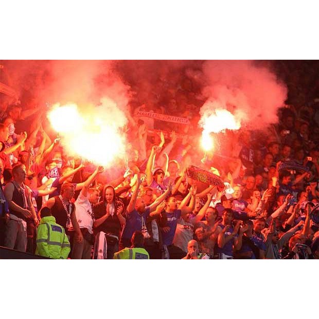 Kembang Api Red Flare DNS - RF Red Hand Flare 1 pack isi 4 pcs
