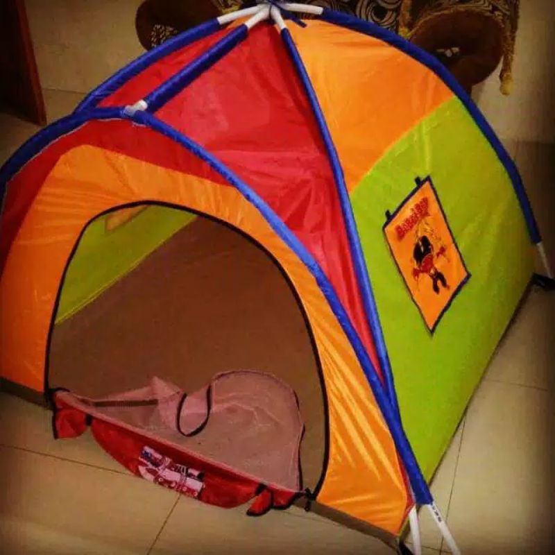 (COD) TENDA ANAK KARAKTER MURAH TENDA CAMPING OUT DOOR 100X110 cm