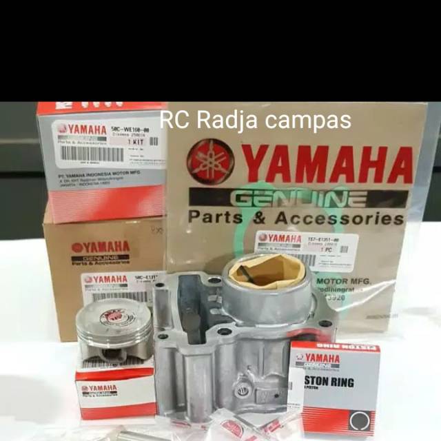 Cylinder blok block seher boring jupiter mx new old baru lama Original YGP