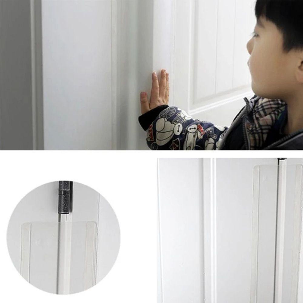 Needway Carmen Shield Transparan Protable Untuk Pelindung Tk Rumah Baby Safety Strip Jahitan Pintu Tangan Anti Jepit