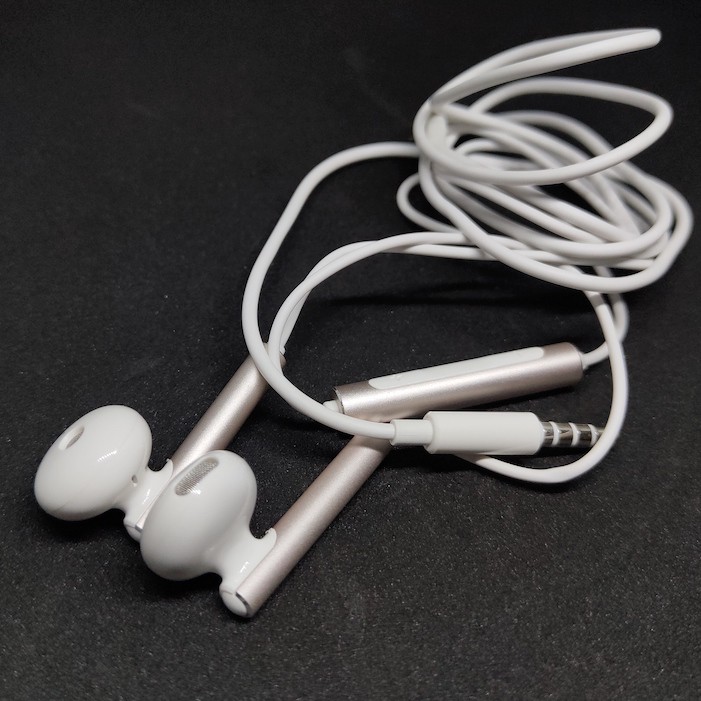 Original Huawei AM116 Metallic Bass Headset Earpod Crystal Clear Audio