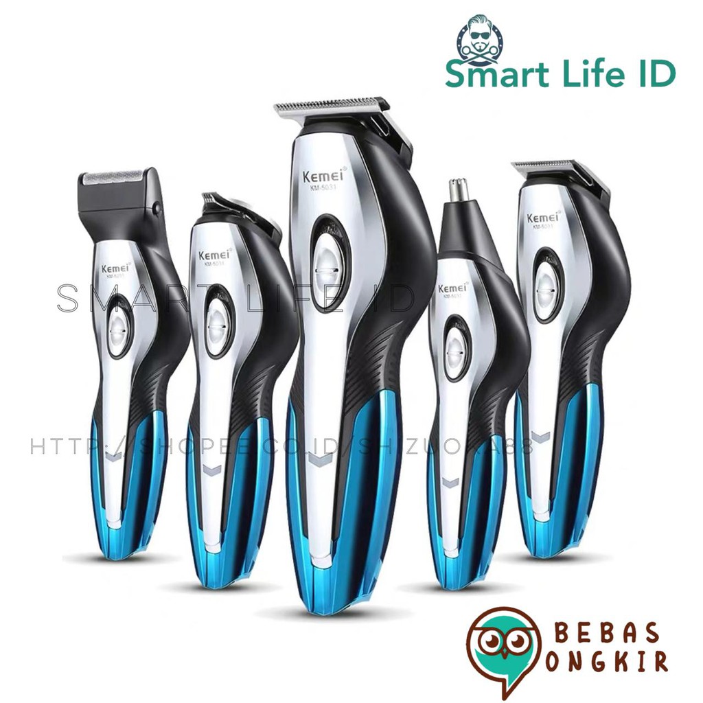 Kemei Alat Cukur Rambut KM 3590 550 600 690 2003 526 640 50311506 Hair Clipper Cukuran Multi Fungsi