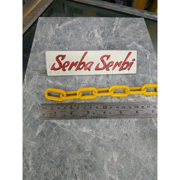 (/METER RANTAI PLASTIK)Rantai pvc plastik meteran