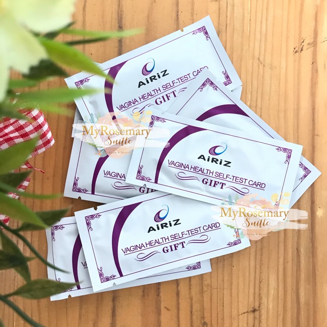 Jual Tiens Tianshi Airiz Vagina Health Self Test Card Shopee Indonesia