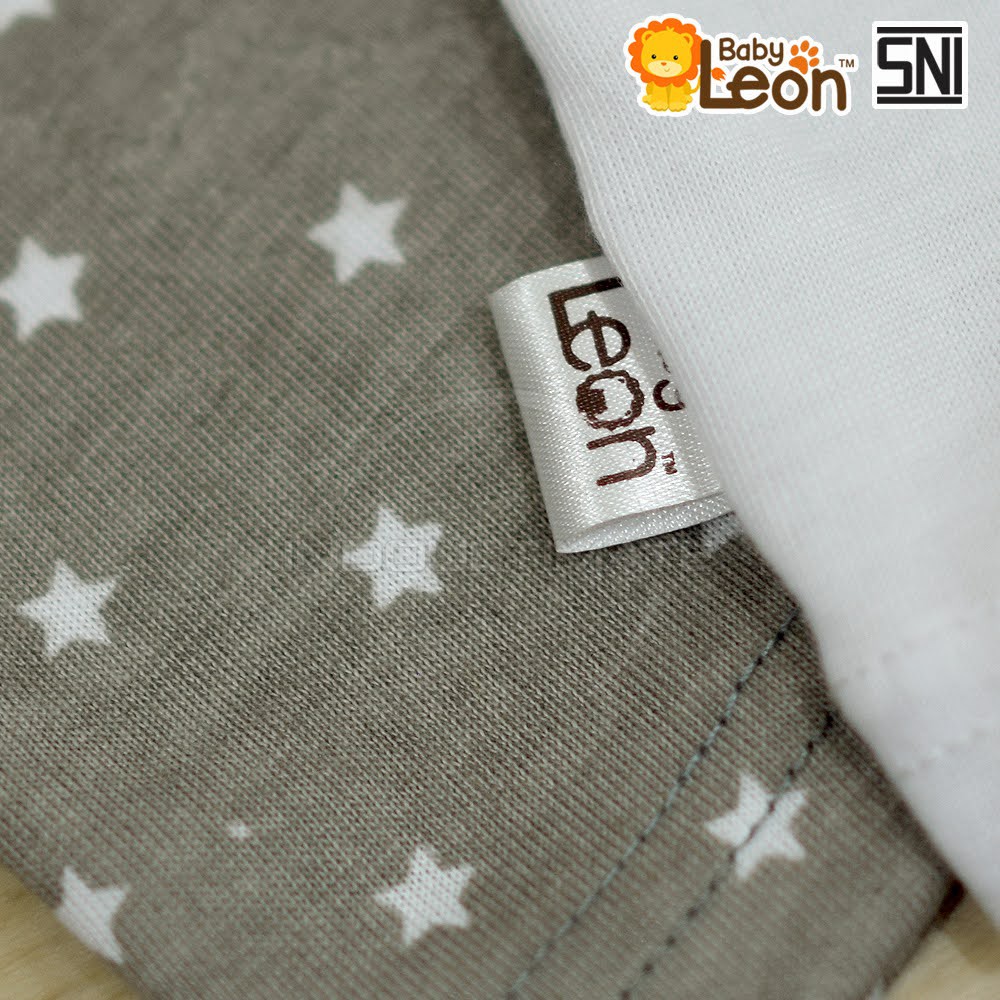 3in1 Topi Bayi Topi Kupluk Bayi BABY LEON 100% COTTON BH-96C Topi Anak isi 3 Pcs Baby Hat New Born