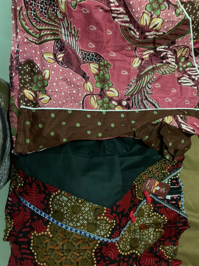 Blouse Batik Kombinasi