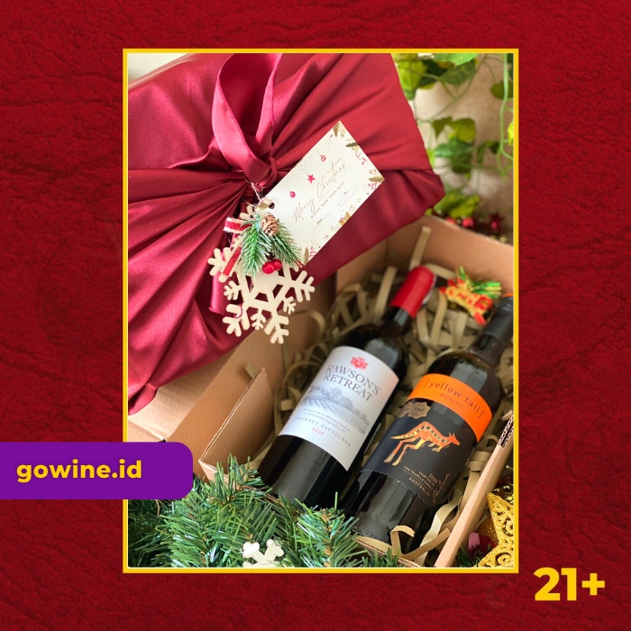 

Extra Box Hampers Christmas Edition (BELUM TERMASUK BOTOL) Kado Natal - Packaging