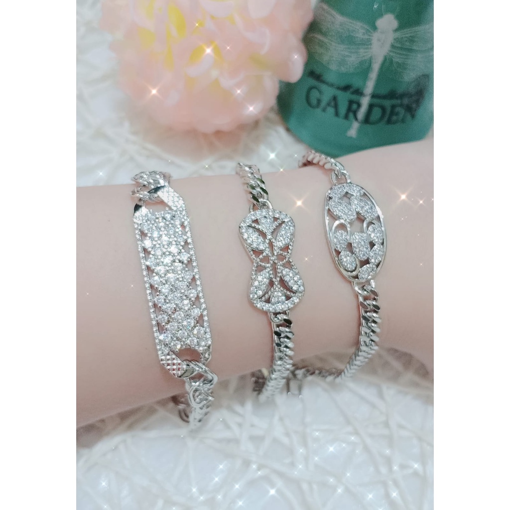 TERBARU, GELANG RANTAI EMAS PUTIH KOREA/PERHIASAN FASHION/GELANG RANTAI