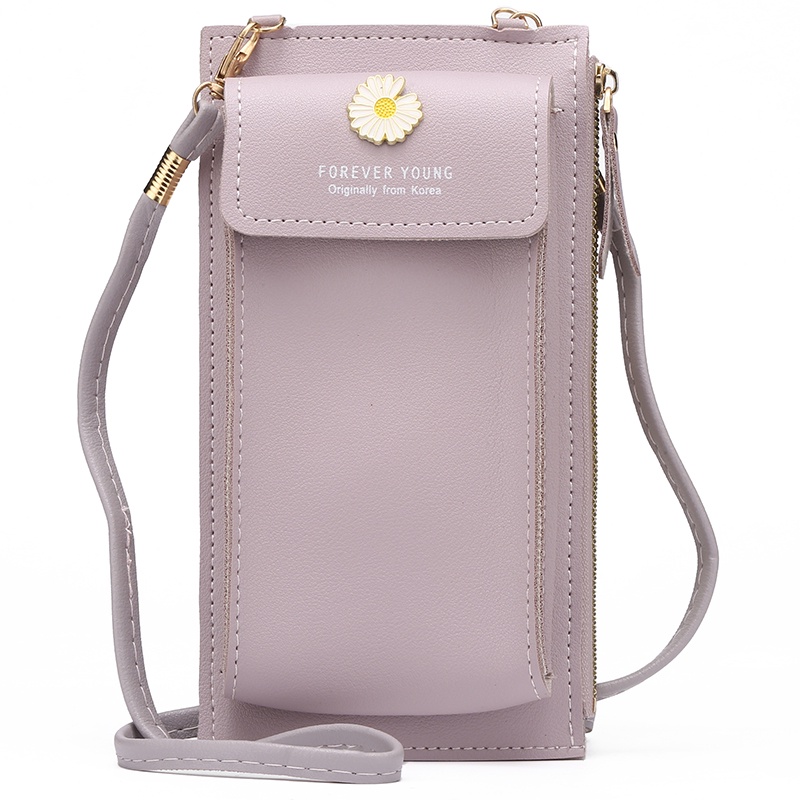 Tas Selempang Wanita Mini Dompet Pocket Tempat Hp Tas Korea Tas Bahu Cewek Sling Bag Women PU Satu7an T282