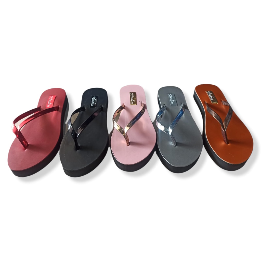 SANDAL ANDIEN WEDGES JEPIT WANITA TERBARU | SENDAL ANDIN HAK TINGGI | SANDAL JEPIT ANDIN