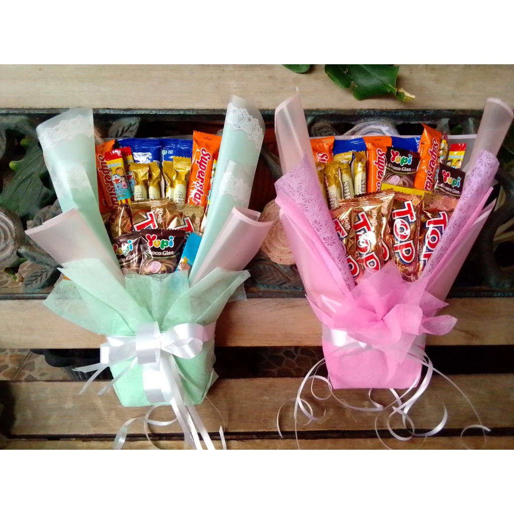 

bouquet snack buket snack murah parcel snack murah