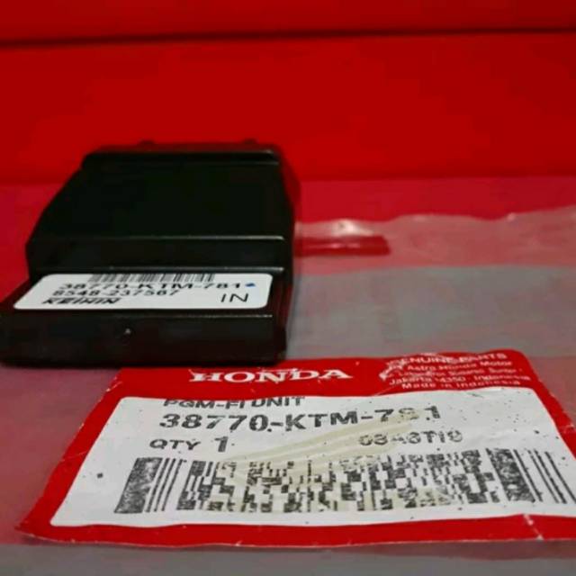 Eccu supra x 125 CDI ecu assy supra x 125 kode 38770-KTM-781