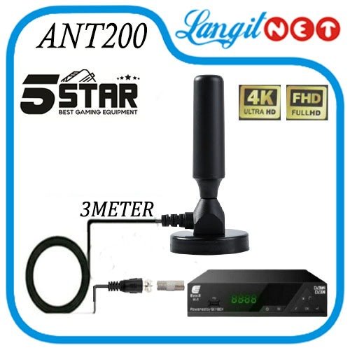 INDOOR ANTENA 5STAR ANT200 DVB T2