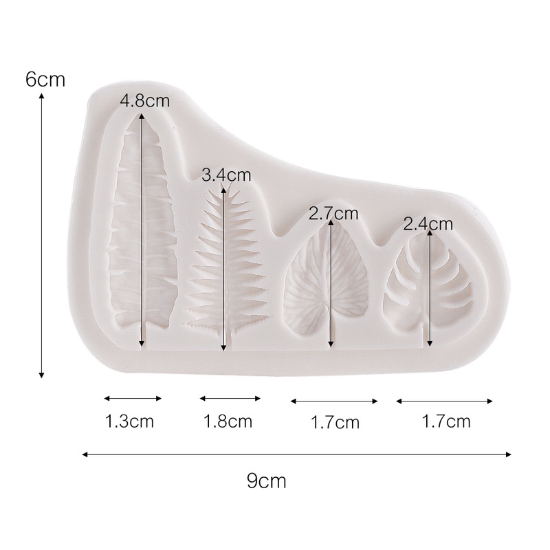 Cetakan Kue Bentuk Daun Sakura Bahan Silikon Untuk Dekorasi Dessert