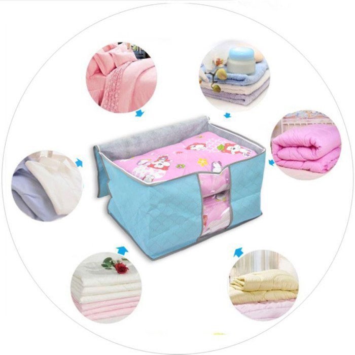 Storage Bag 60x42 Selimut Baju Box Organizer Multifungsi