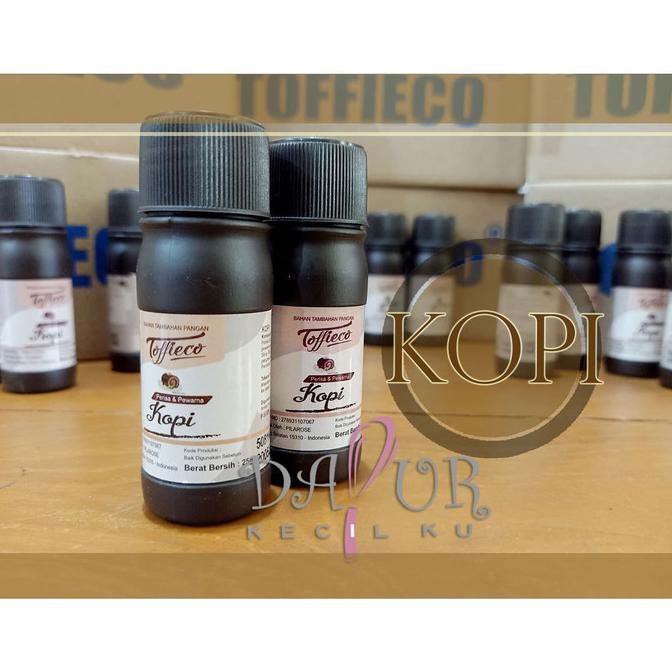 

BAHAN KUE PERISA TOFFIECO COFFEE 25 GR / ESEN / ESENS / PASTA / ESSENCE PERISA MAKANAN & MINUMAN