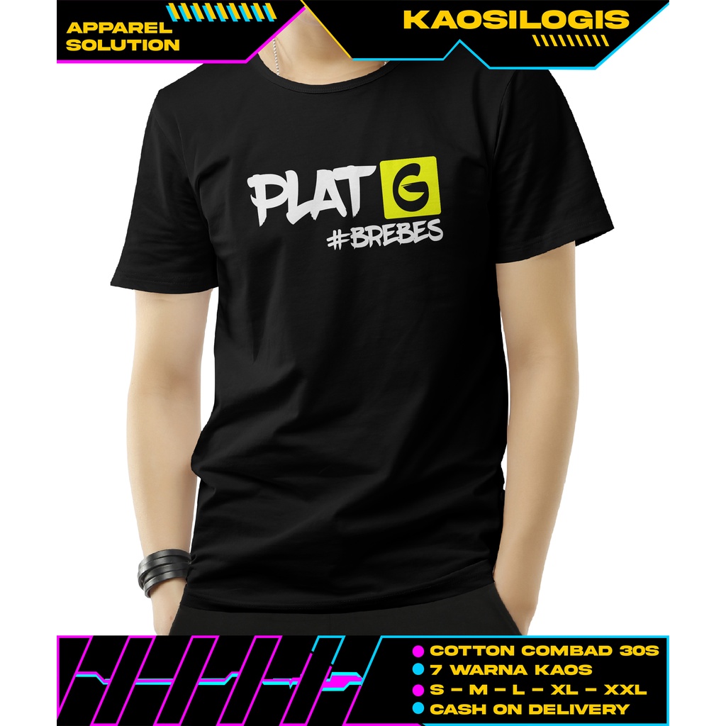 Kaos Plat G Brebes Distro - Kaosilogis