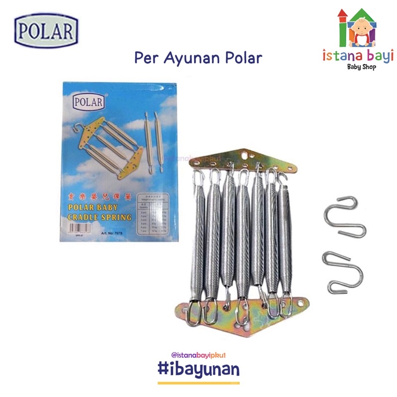 Per Ayunan Polar isi 7 - Polar Baby Cradle Spring