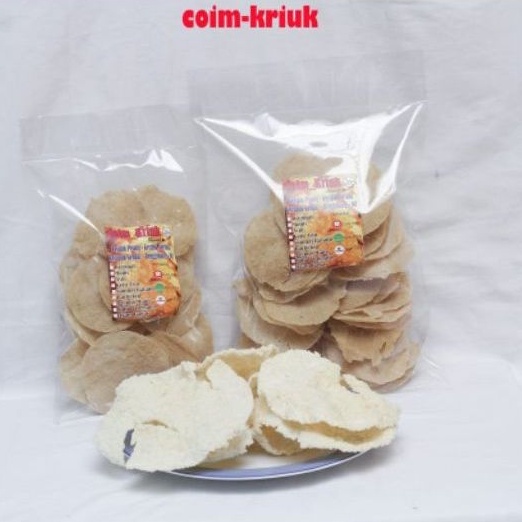 

KERUPUK GENDAR ISI 25pcs MENTAH