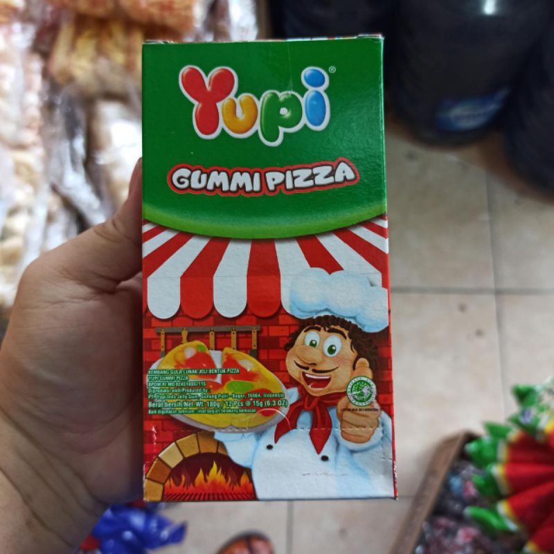 

Yupi Gummi Pizza Permen