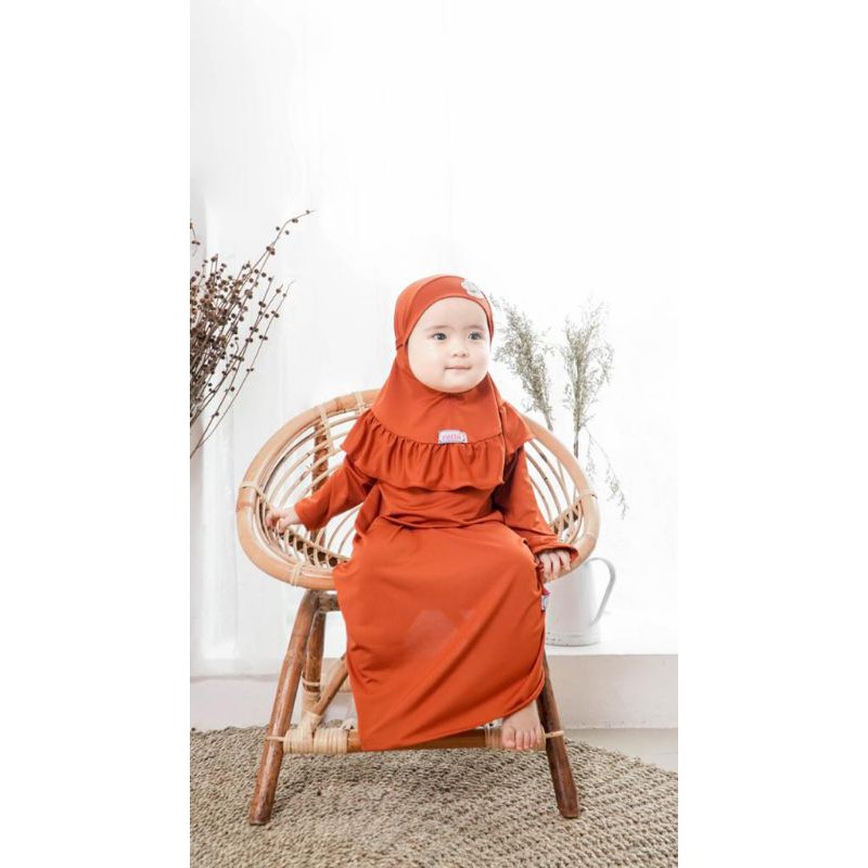 GAMIS anak pakaian bayi newborn gamis kalla pakaian muslim anak(cetta)