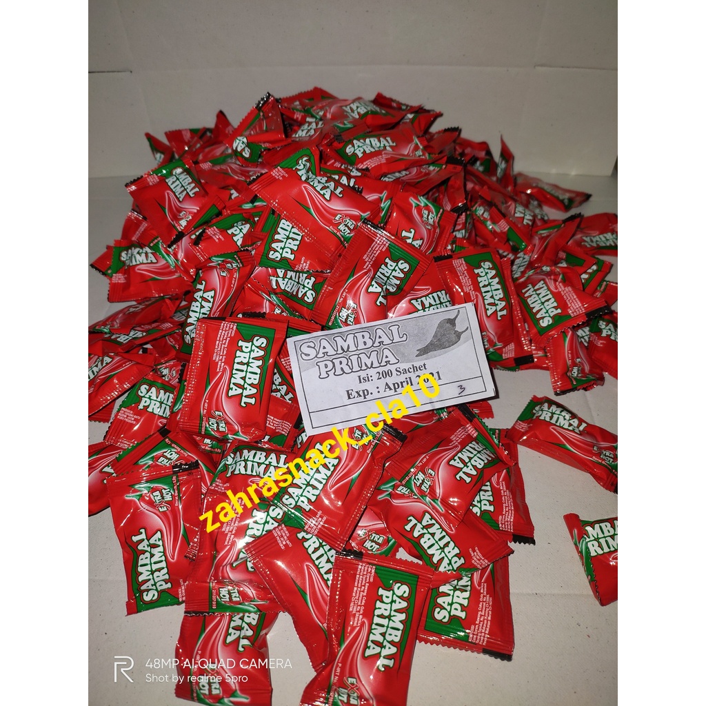 

Saos Sachet Murah Sambal Prima isi 50pcs