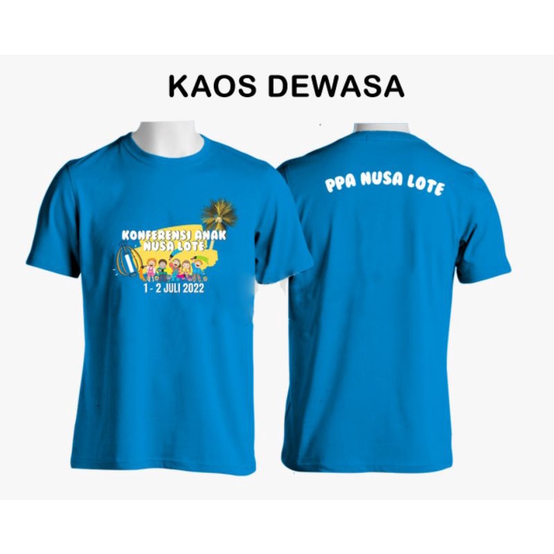 KAOS COSTUM UNISEX COTTON COMBAT 30S