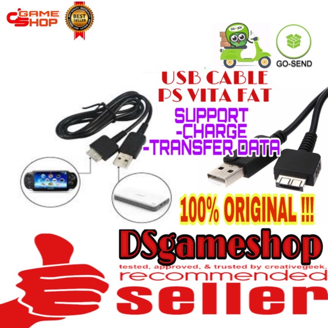 KABEL USB PSVITA 1000/PS VITA FAT ORIGINAL