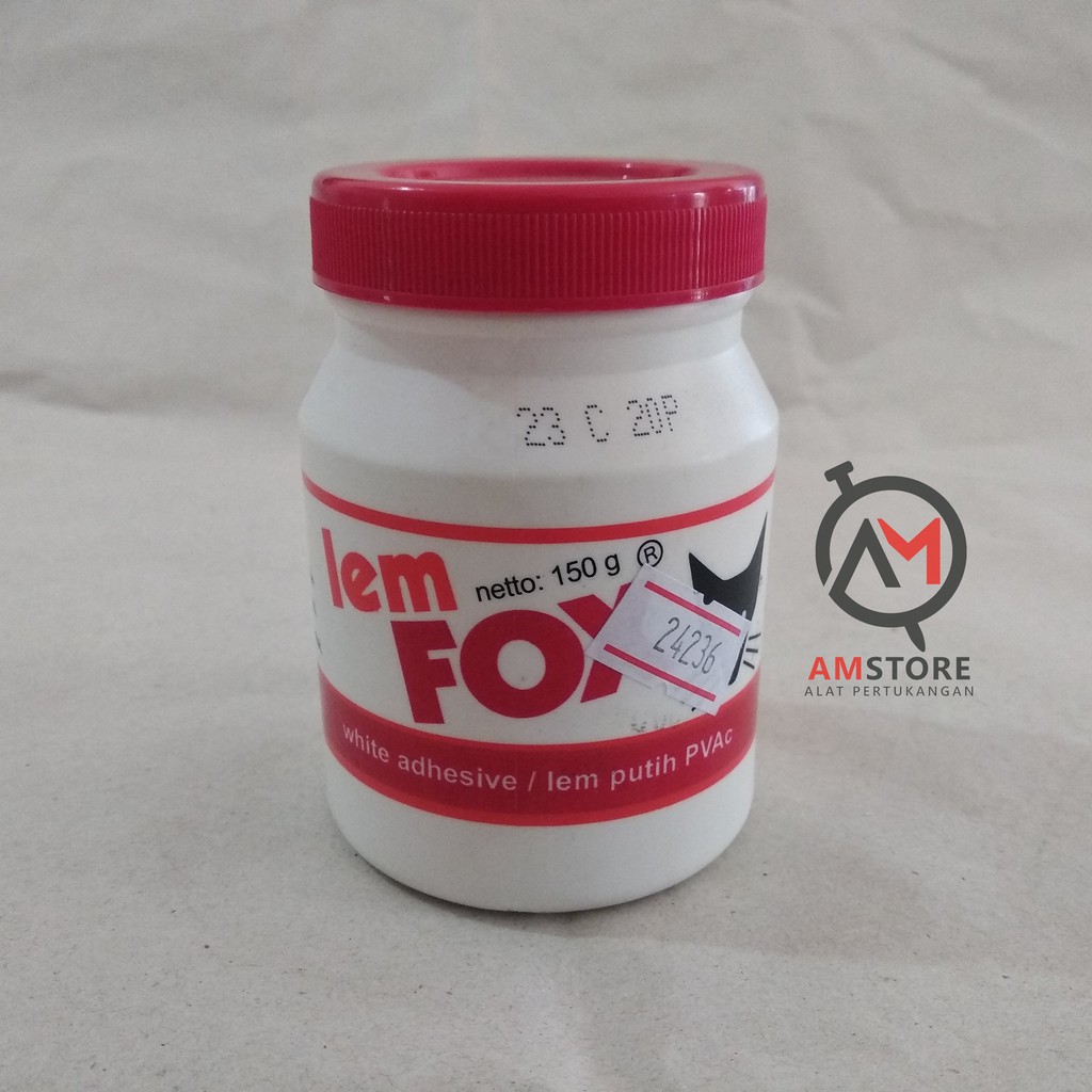 

Lem Fox Putih PVAc Botol 150 gr