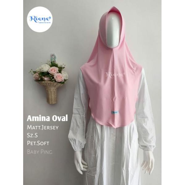 HIJAB RIANA TERNYAMAN-Baby pink
