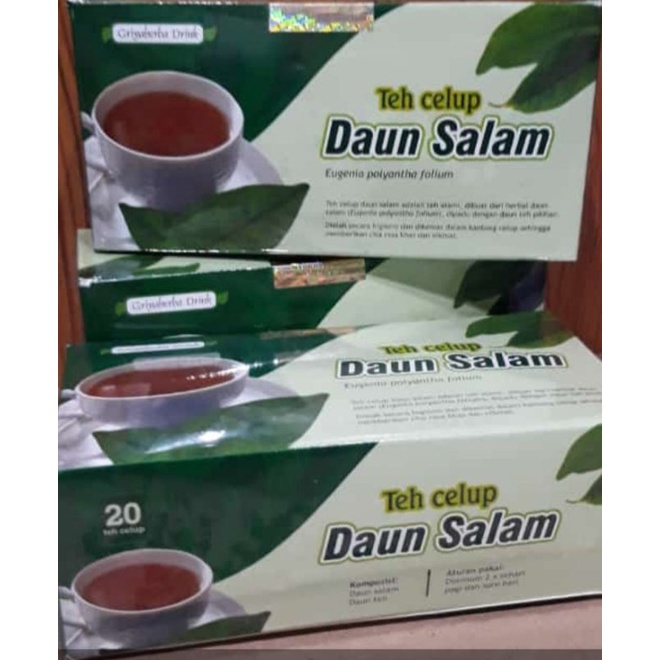 

TEH DAUN SALAM/ MENGOBATI ASAM URAT, REMATIK & HIPERTENSI / SERTIFIKAT BPOM, HALAL MUI