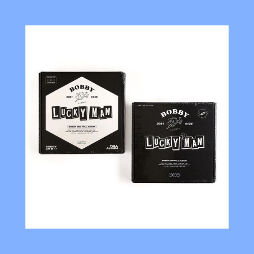 IKON BOBBY LUCKY MAN ALBUM VOL. 2 OFFICIAL - BOBBY (IKON) ALBUM OFFICIAL - KPOP ALBUM OFFICIAL