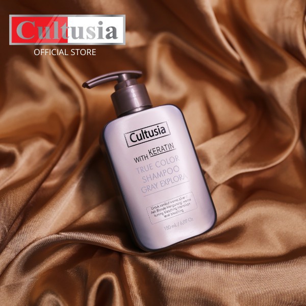 Cultusia True Colour Shampo/ Shampo Silver With keratin 180ml