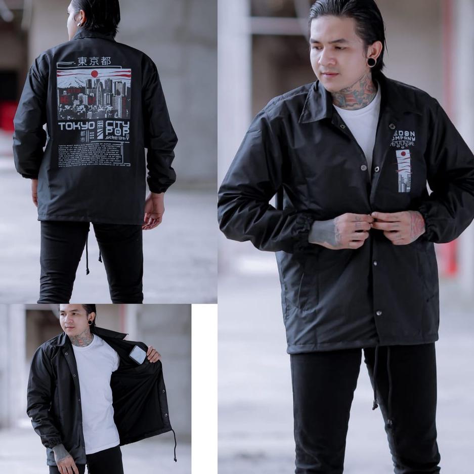 Serbuuuu.. Jaket Coach Erigo // Jaket Pria Coach // Sweater jacket bandung // Jaket Erigo Apparell C