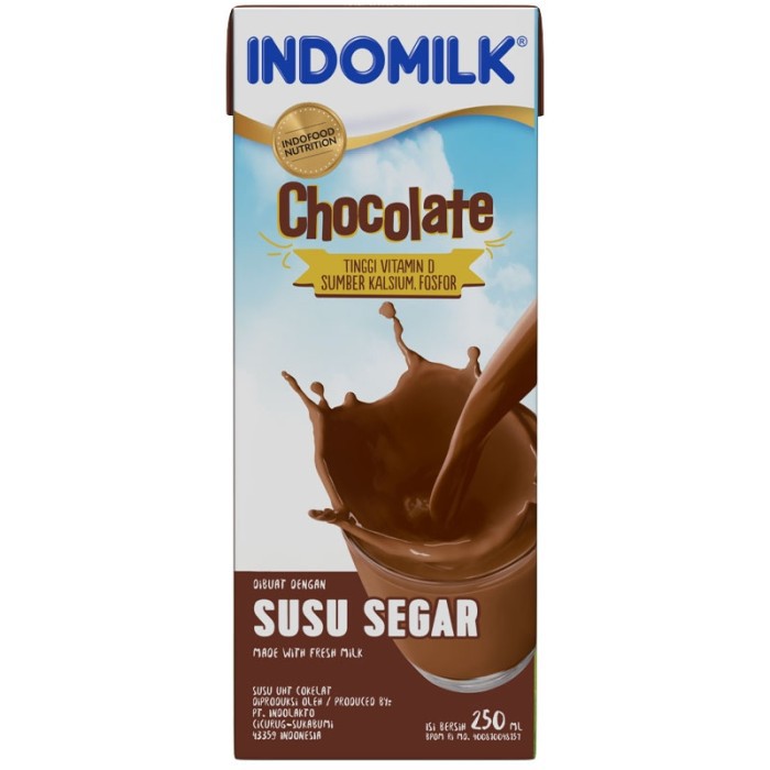 

Indomilk Susu Cair Uht Cokelat 250Ml