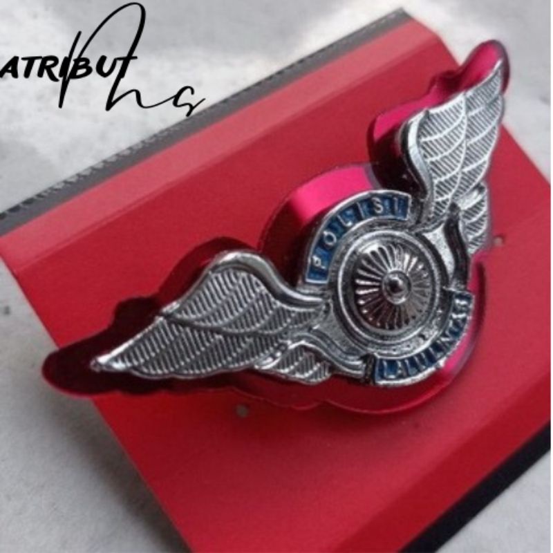pin brivet wing lantas polisi'