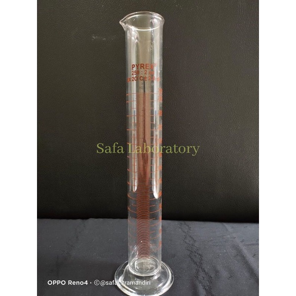 Gelas Ukur Kaca 250 ml Pyrex