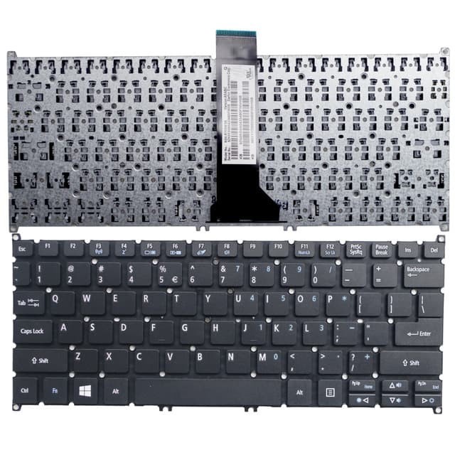 Keyboard Acer Aspire V5-132 V5-132P E3-111 E11-111 E3 E11 Hitam BERGARANSI