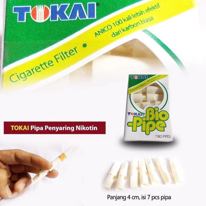 FILTER ROKOK TOKAI BIO PIPE - BIG PACK (ISI 30pack x @7bhh)