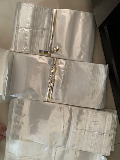Plastik Klip / Plastik Ziplock Putih 13x21 Cm Plastik Aksesories Dengan Handle