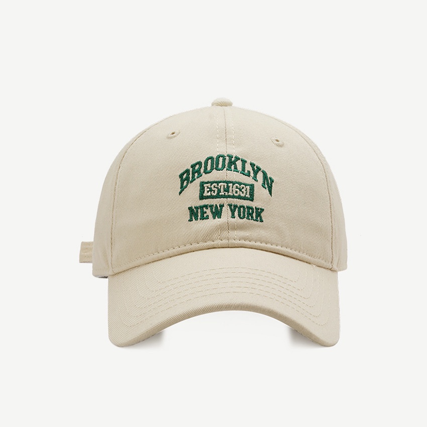 Topi baseball adjustable topi vintage Motif Bordir Tulisan Brooklyn NEW YORK Untuk topi Pria Dan Wanita