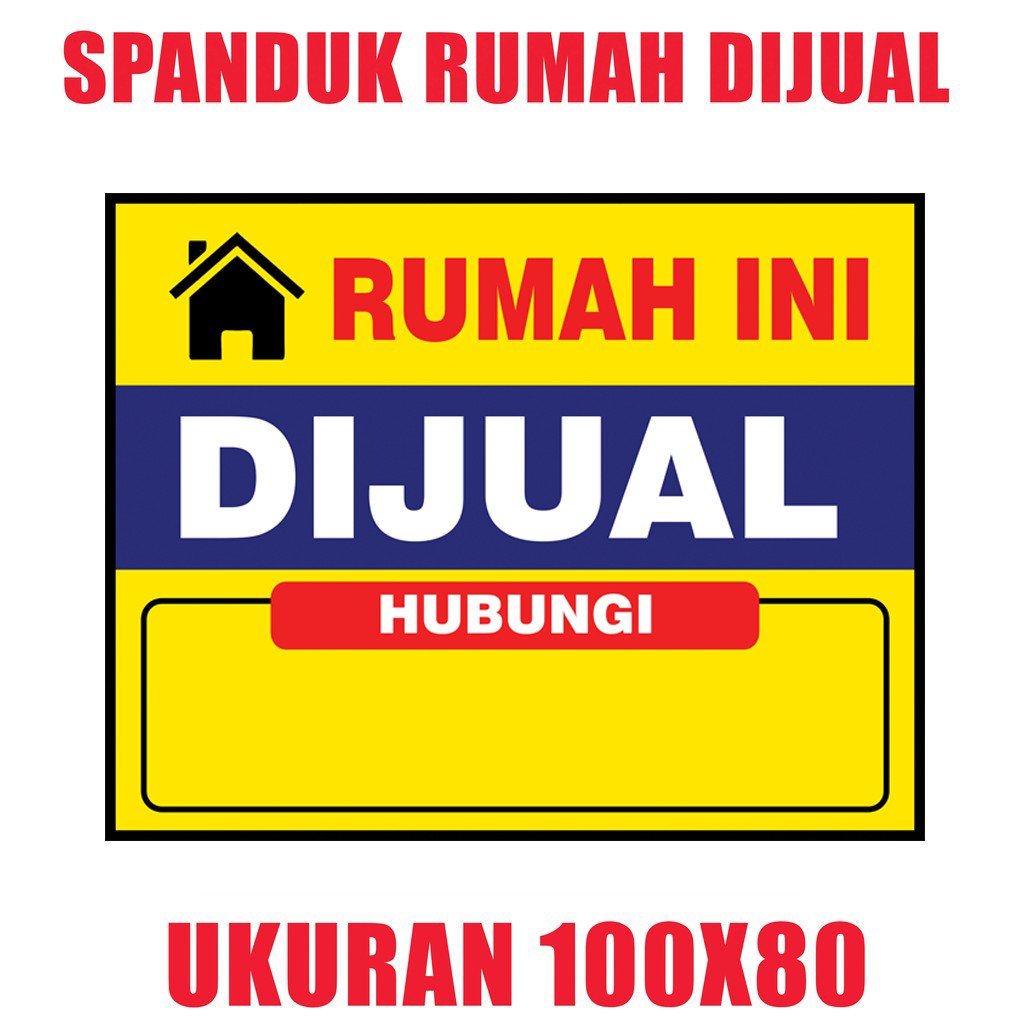 Contoh Spanduk Penjualan Tanah gambar spanduk