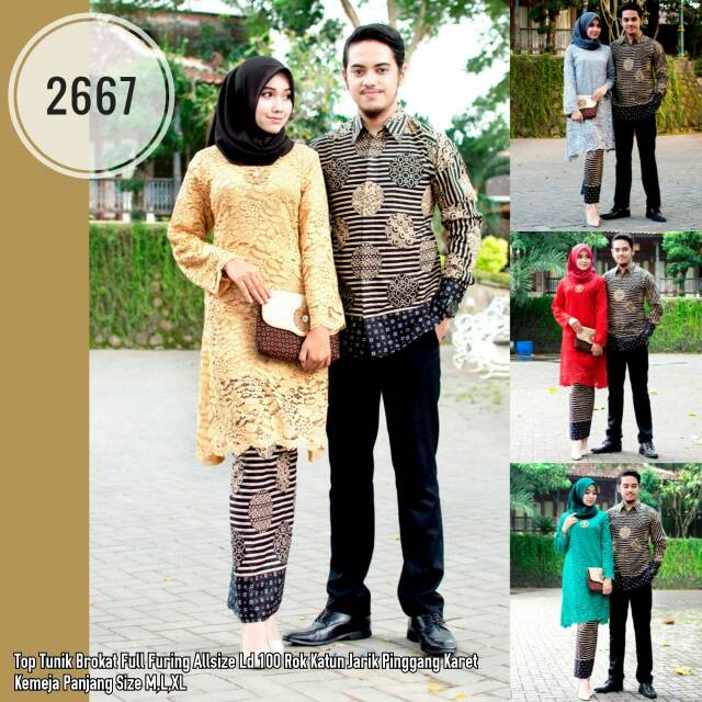 SHOPASHOP SOLO - Kebaya brukat kebaya jadi kebaya modern batik couple raisa