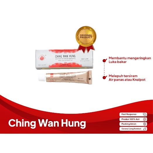 CHING WAN HUNG obat luka bakar - salep luka bakar - melepuh manjur