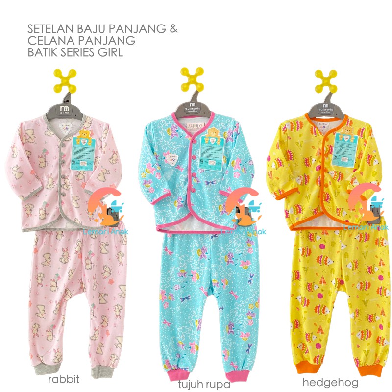 LIBBY Setelan Baju Panjang Celana Panjang S M L BATIK LIBBY Setelan Baju Panjang Celana Panjang S M L BATIK