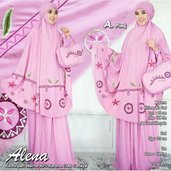 MUKENA ALENA PINK