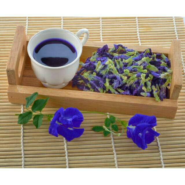 

Bunga telang (butterfly pea) kering