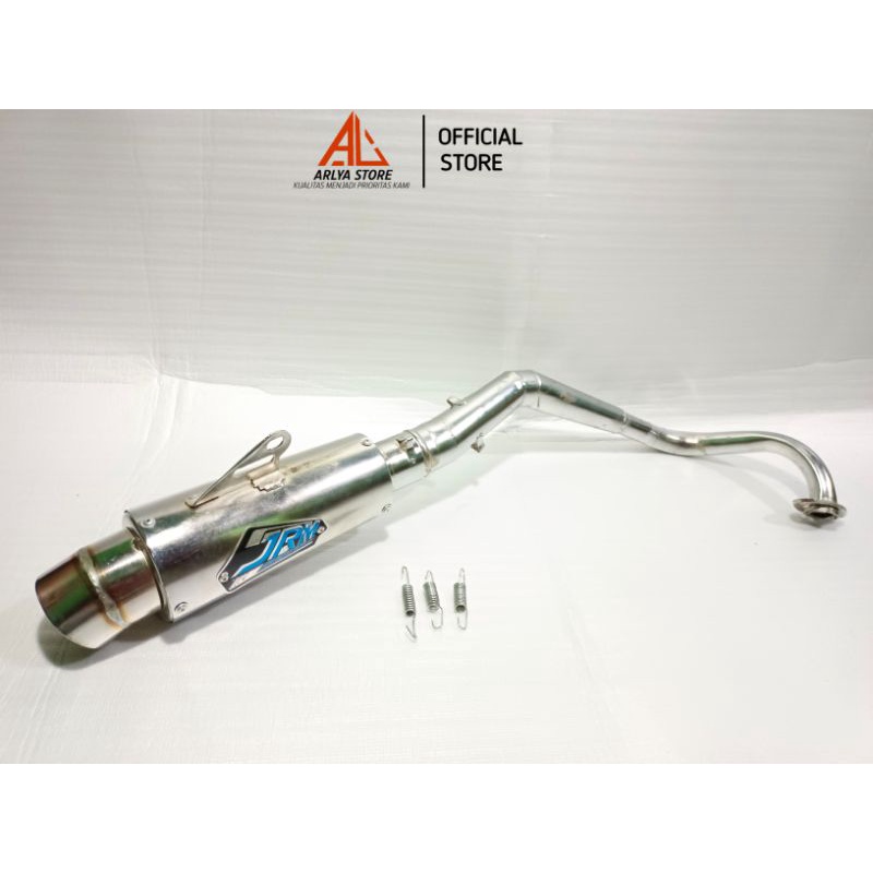 Knalpot Racing Jrm Mio sporti-Mio soul carbu Model las stainlis